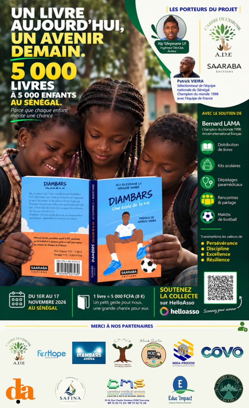 Projet 5 000 livres — Un livre aujourd’hui, un avenir demain